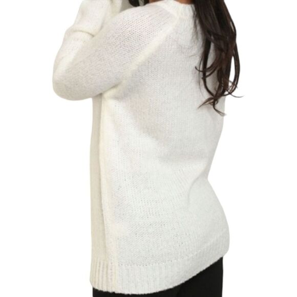 CJ FASHION Women’s Off White Oversized Chunky Knit Sweater. - Picture 3 of 8